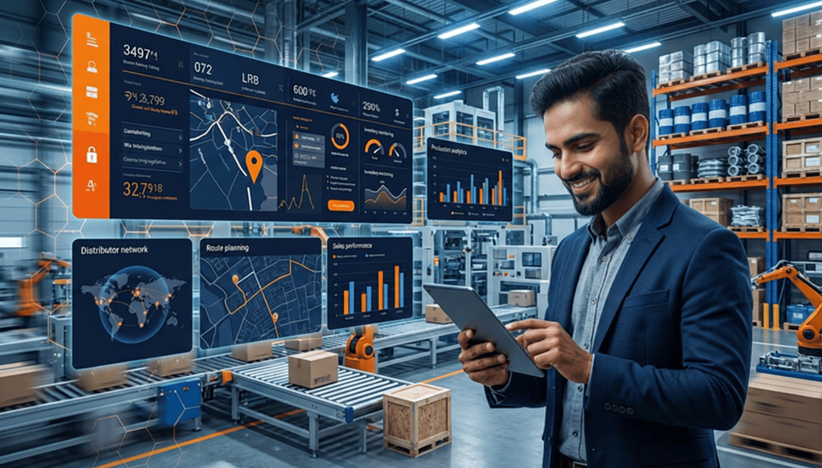 Manufacturing Field Sales Management Software